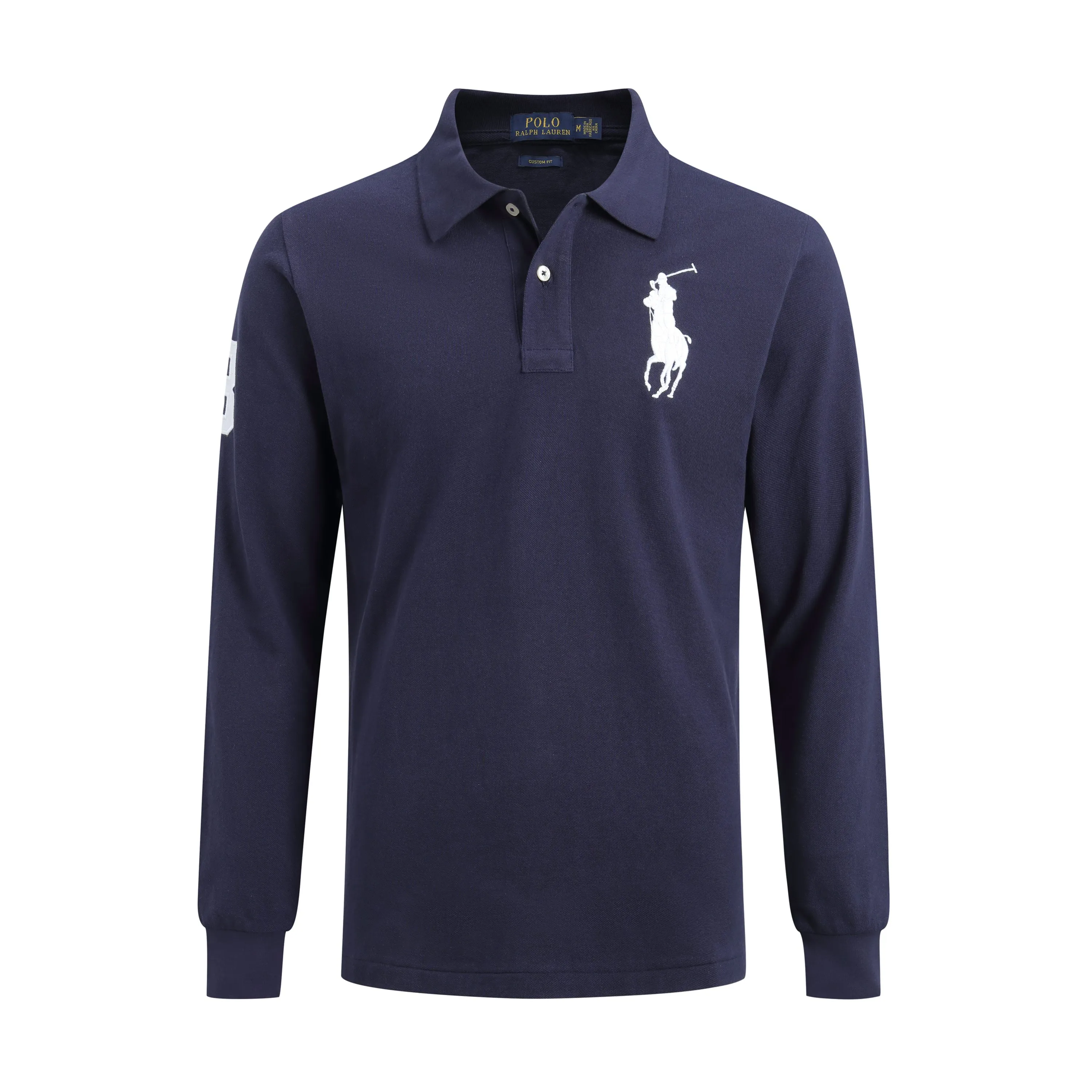 P190 Ralph Lauren polo pony logo long-sleeved polo shirt Item number: 9920 Color chart